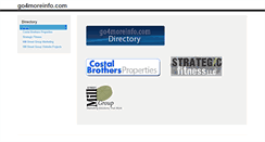 Desktop Screenshot of go4moreinfo.com