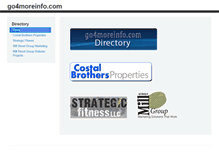 Tablet Screenshot of go4moreinfo.com